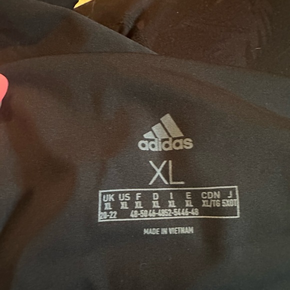 Adidas XL full length running pants - Picture 2 of 2